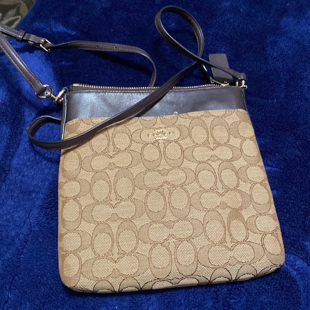 Coach brown crossbody